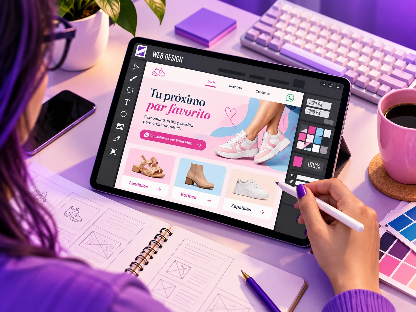 WEB / ONE PAGE COMPRAS